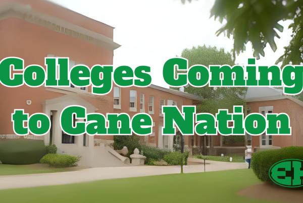 College Coming to Cane Nation