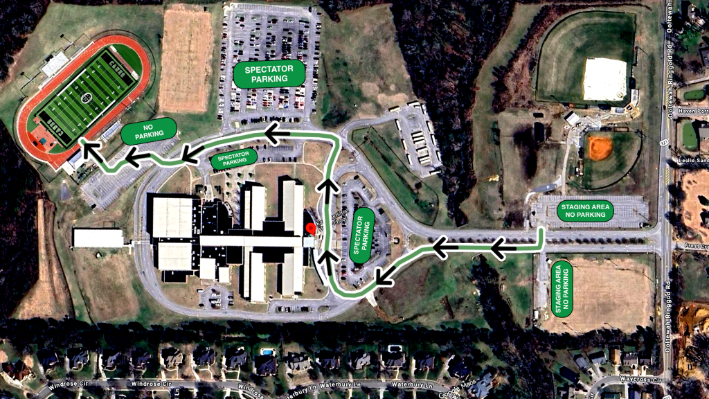 Homecoming Parade Route