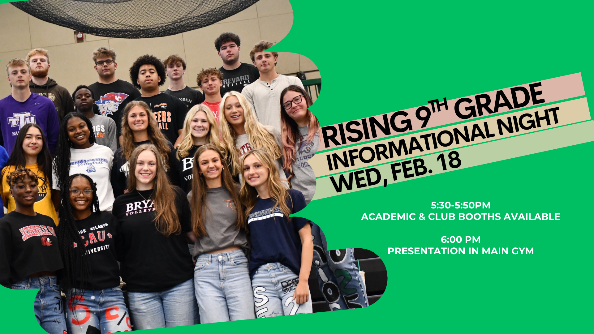 Rising 9th Grade Informational Night